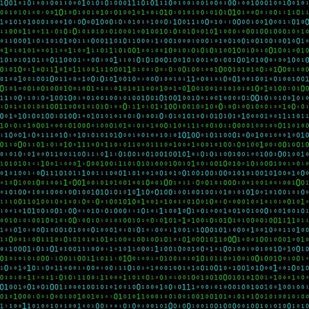 abstract matrix background binary computer code coding hacker concept vector background illustration