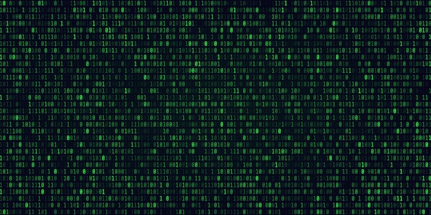 abstract technology binary code background.digital binary data and secure data concept