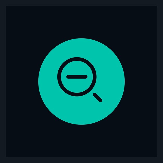 active decrease zoom ui element template