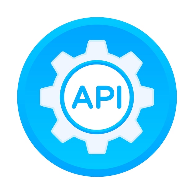 api vector. application program interface icon.