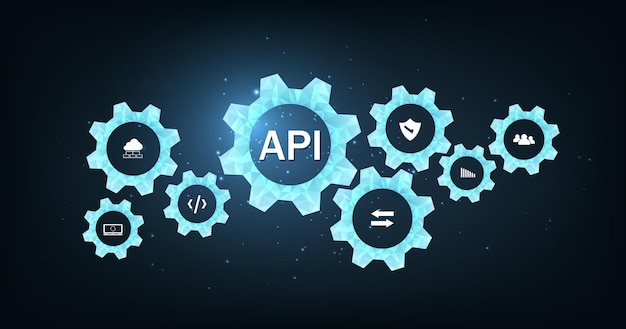 Application Programming Interface API-concept