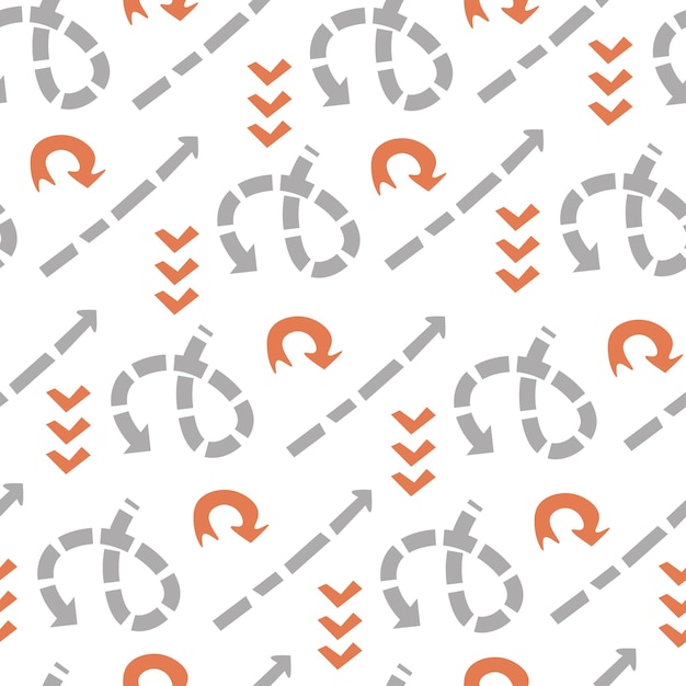 arrows direction pointer elements pattern