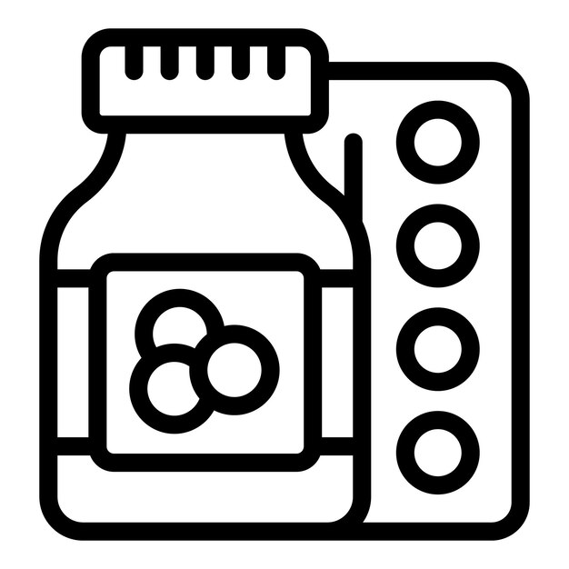 avoid conception tablets icon outline vector decrease progesterone
