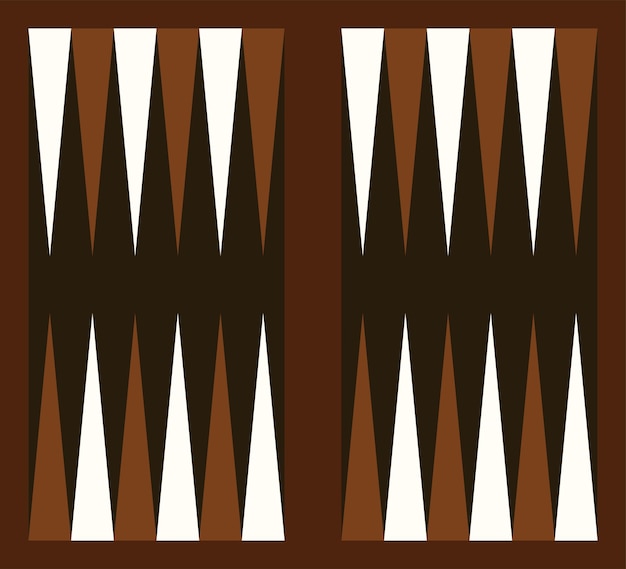 backgammon board template printable vector