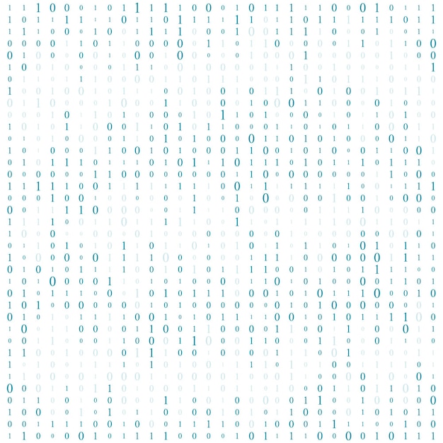 background with numbers on screen binary code zero binary computer code coding
