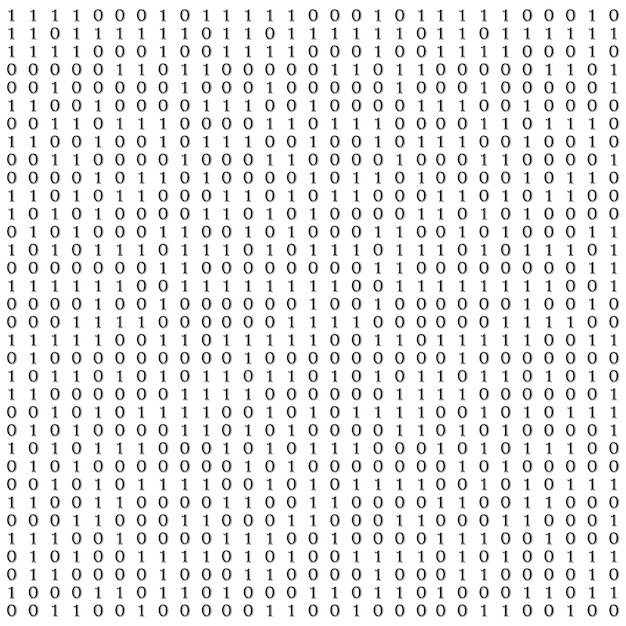 background with numbers on screen binary code zero one computer code coding