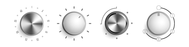 big volume knobs set