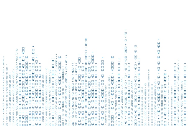 binary code abstract matrix white background with binary computer code