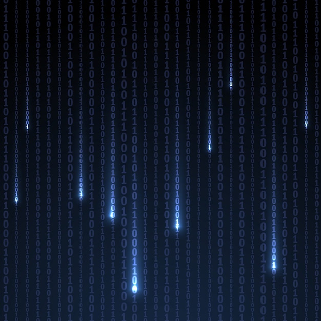 binary code background