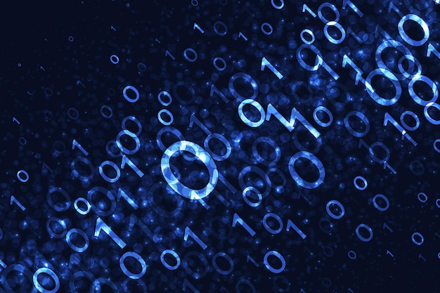 binary code background