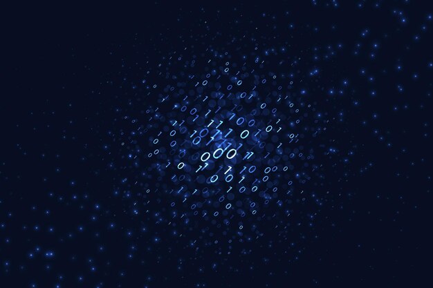 binary code background