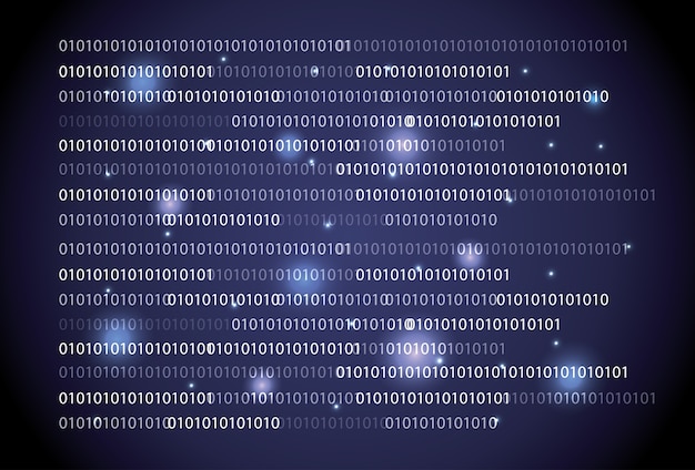 binary code background