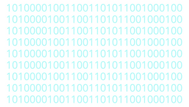 binary code data program stream matrix pattern vector illustration