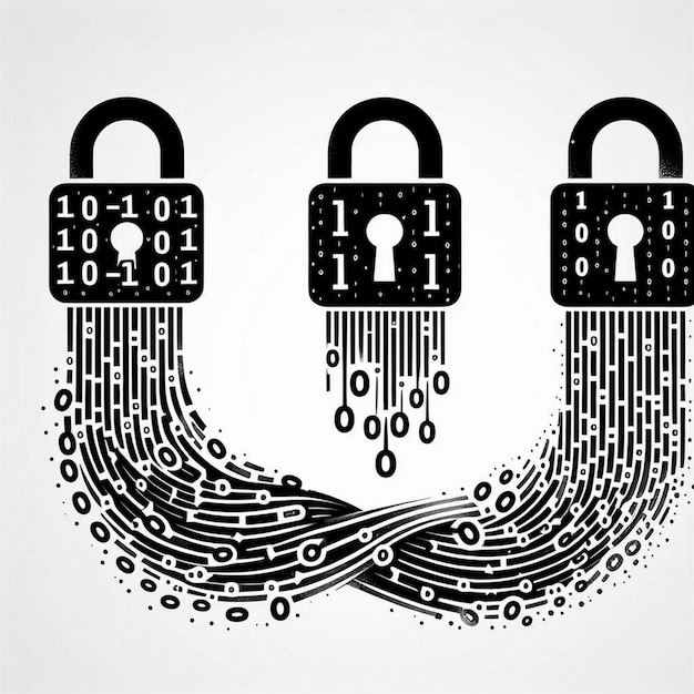 binary code icon