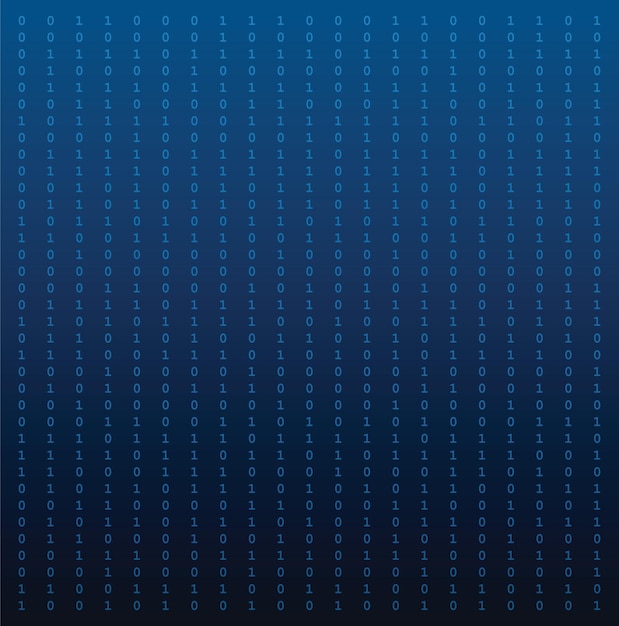 binary code pattern computer matrix background art design