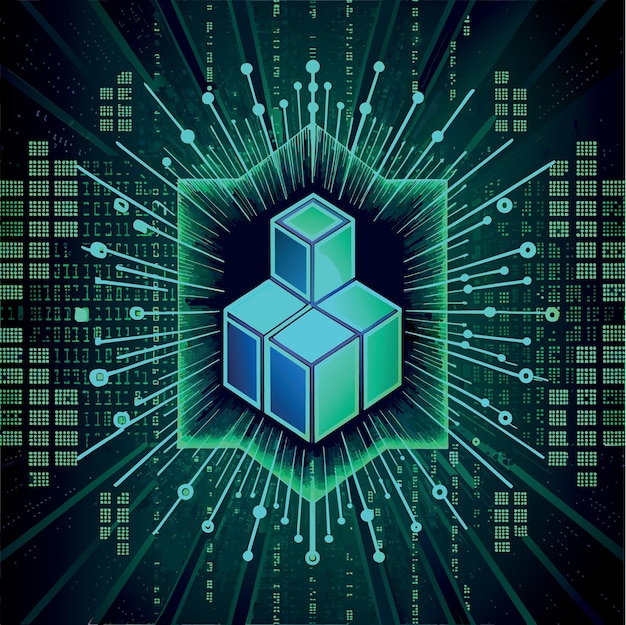 binary code pattern digital technology background abstract matrix programming computer code