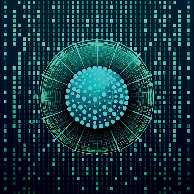 binary code pattern digital technology background abstract matrix programming computer code