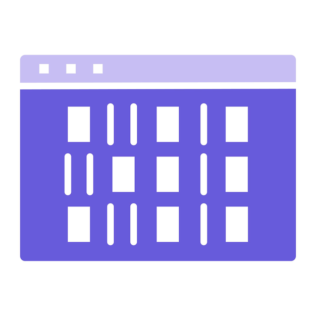 binary code vector illustration