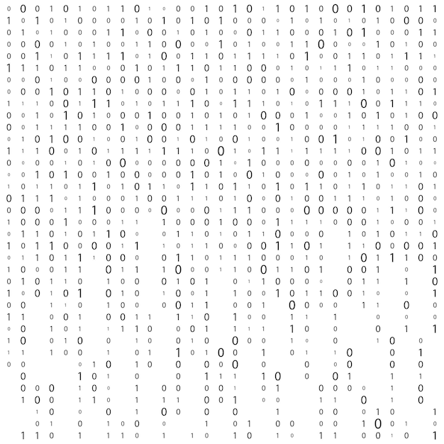 binary code zero one matrix banner vizerunok trellis binary computer code