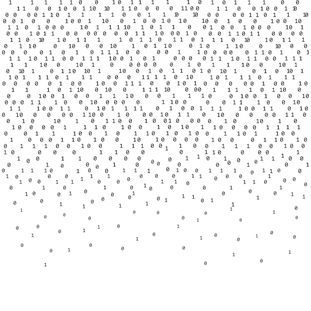 binary code zero one matrix white background abstract matrix background binary computer code