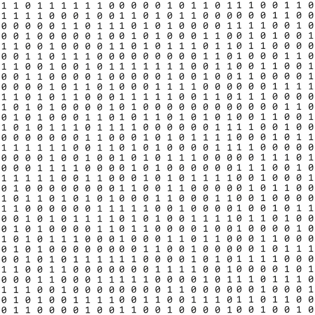 binary code zero one matrix white background abstract matrix background binary computer code