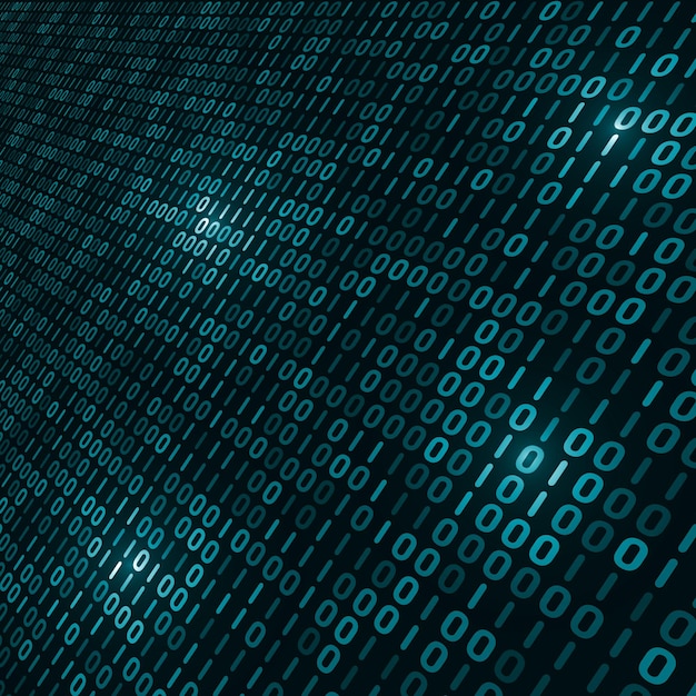 binary computer code background