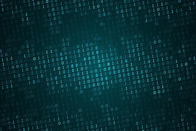 binary computer code background