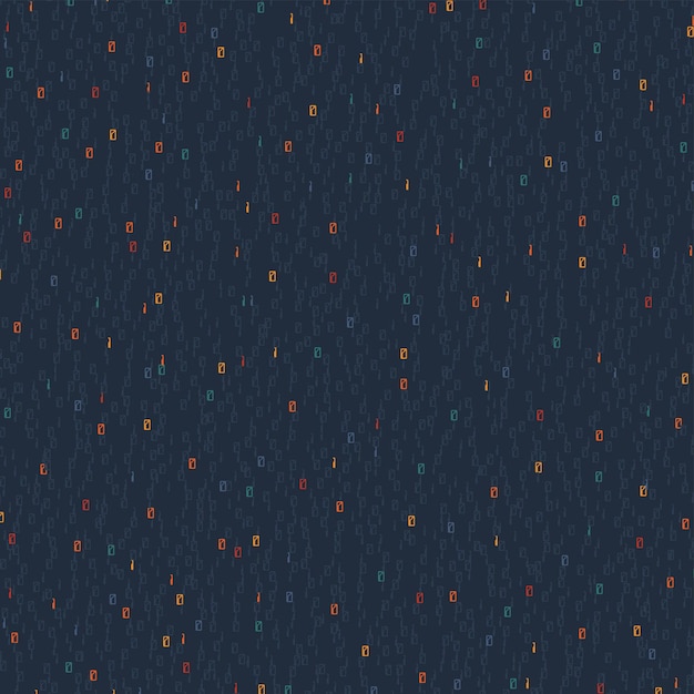 binary computer code random signs