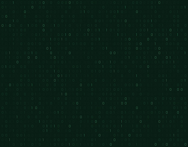 binary matrix code background .