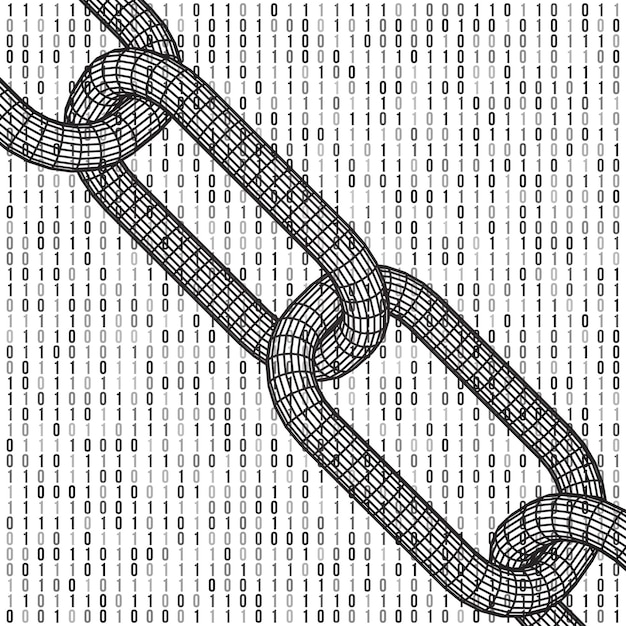 blockchain binary computer code
