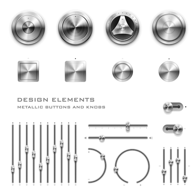 buttons and knobs