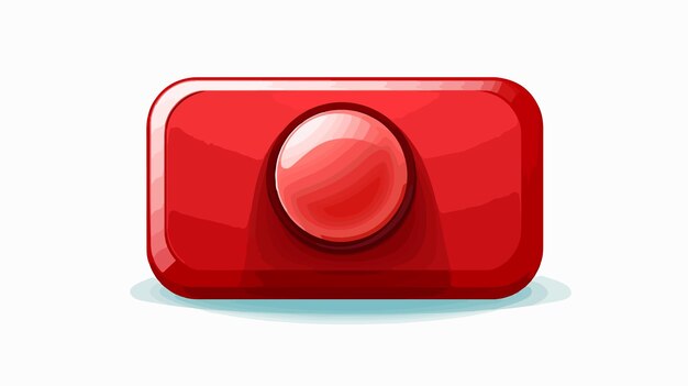 cartoon vector illustration of decrease volume button