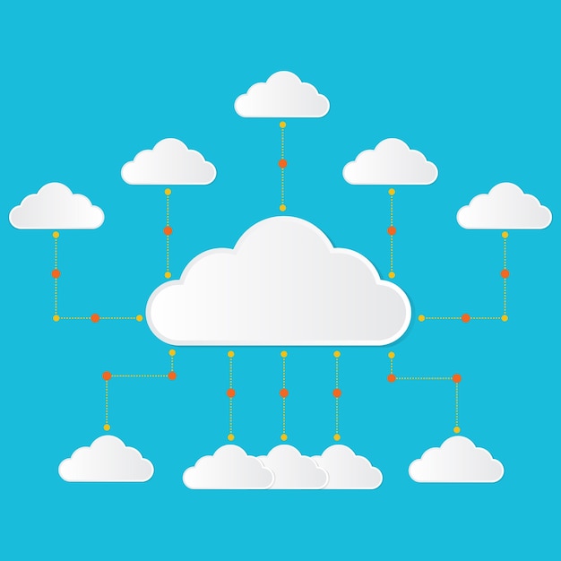 cloud computing concept
