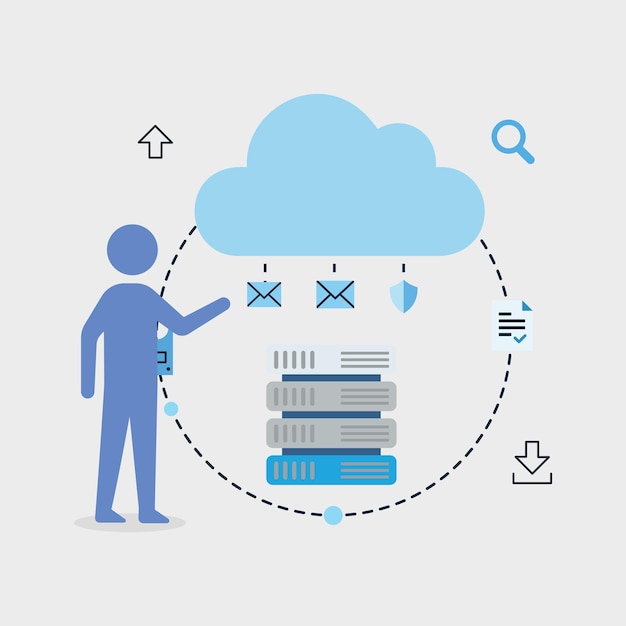 cloud computing and data storage