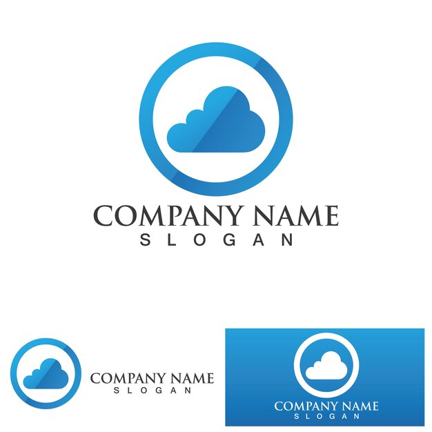 cloud template vector cloud template vector