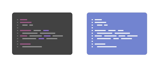 Code programmeren php op schermpictogram html php source script pictogram grafische python of javascript
