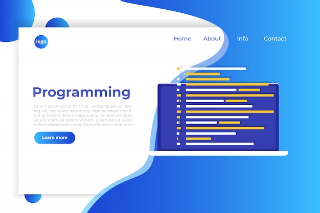 coding, software development, programming, program code on screen