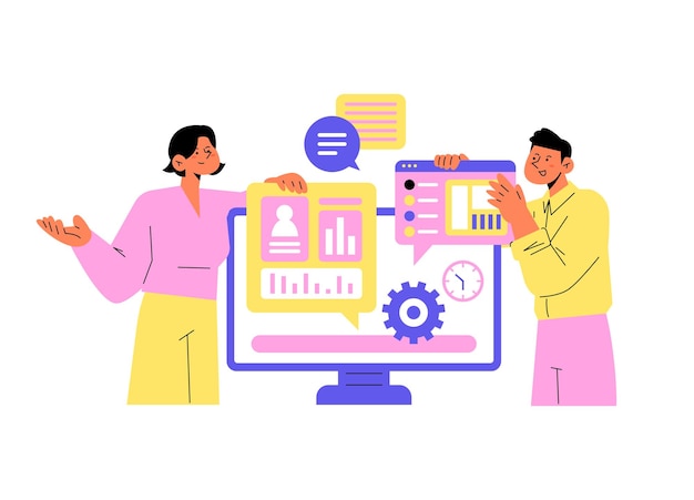 collaborative data analysis and user interface development