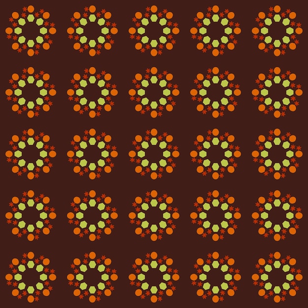 colored vector pattern