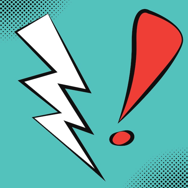 comic elements vector