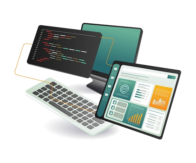 computer code programmer for web application layout