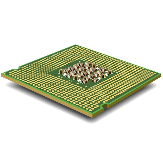 computer micro processor vector