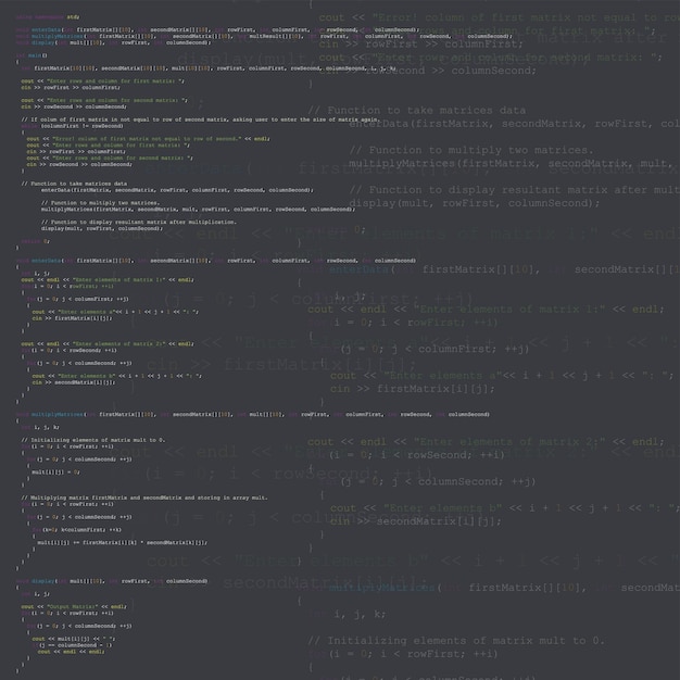 computer program code background