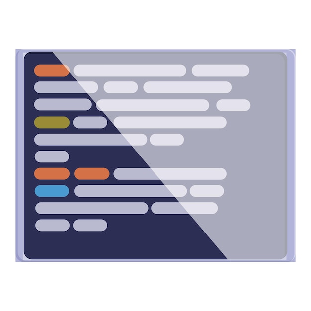 computer screen displaying code script with highlighted syntax errors