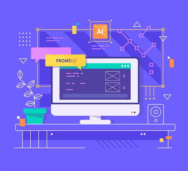concept of computer programming or developing software or game engineering