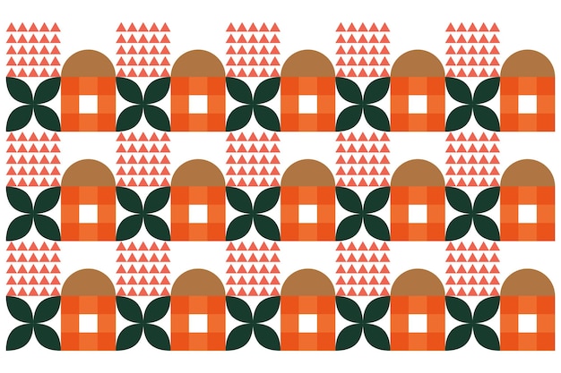 creative shape pattern background vector