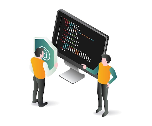 currently securing programmer code data