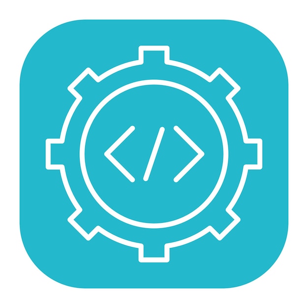 custom code implementation icon