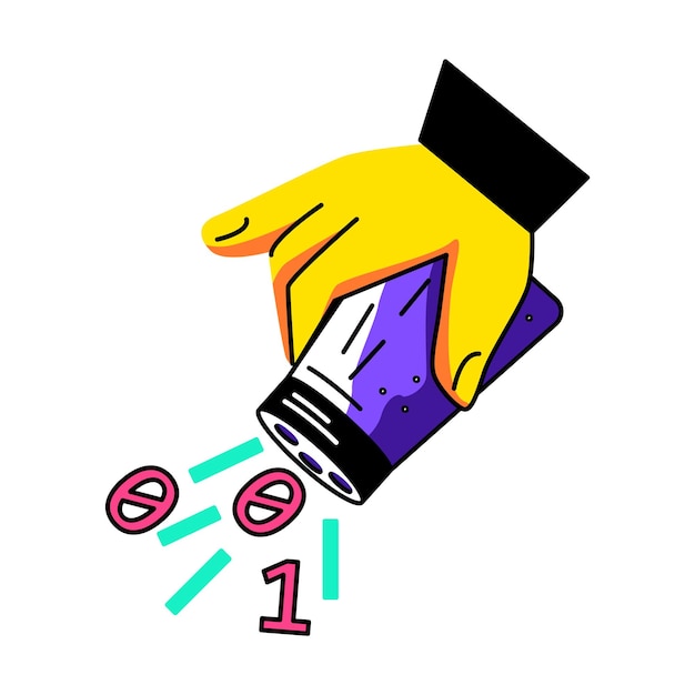 data security restricted access and binary code