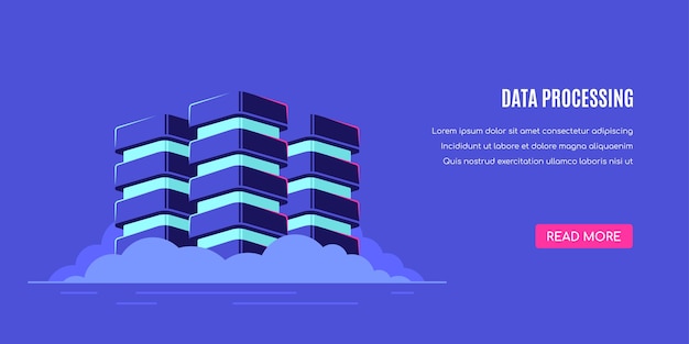 database, data processing   .
